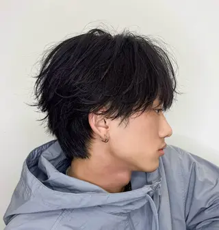 ミディアム パーマ メンズ メンズ特化/パーマ /名駅/SUMIのヘアスタイル