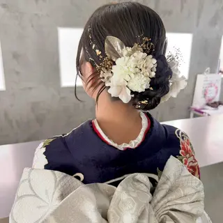 ヘアアレンジ 🦋Misaki🦋 メンズパーマ/着付けのその他イメージ