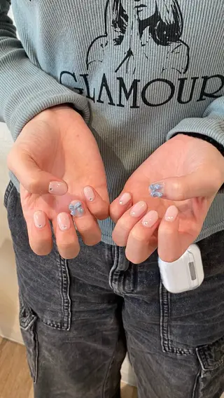 ネイル 暖色カラー/ネイル ナナコ💌のヘアスタイル