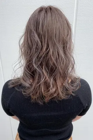 パーマ カラーモデル☆彡 今川茉綾のヘアスタイル