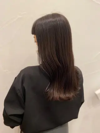 セミロング Ash中目黒店 榊間茜のヘアスタイル