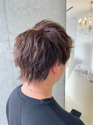 ショート カラー メンズ Soul eater所属・Soul eater KANATAのヘアスタイル