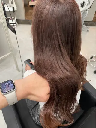 ロング カラー marshu所属・ワンホンへア/ 大阪/nanaのヘアスタイル