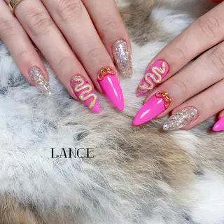 ミディアム ネイル Lance nailのネイルデザイン