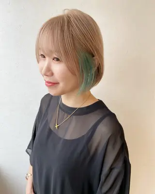 ショート Lien所属・Mako 【艶髪/似合わせ】のヘアスタイル