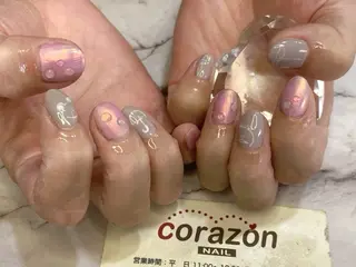 ネイル corazon所属・ネイリスト aicoのネイルデザイン