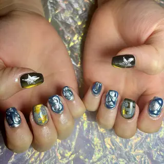 ショート watanabe miyuuのネイルデザイン