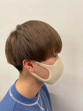 ミディアム カラー ヘアアレンジ メンズ メンズ特化 水口湧太のヘアスタイル