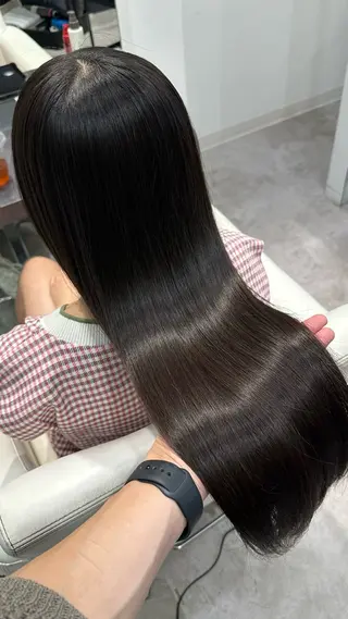 ロング ✨大人韓国レイヤー ✨吉原 潤✨のヘアスタイル