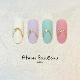 ミディアム sususu. shiomiのネイルデザイン