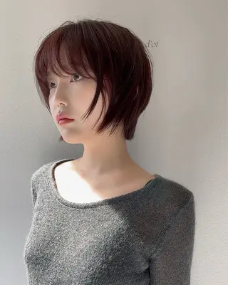 ショート 🧿韓国/レイヤー 🧿シュリのヘアスタイル