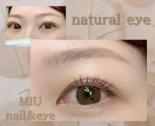 マツエク・マツパ MIU  nail＆eye所属・MIU nail＆eyeのマツエク・マツパデザイン