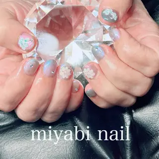 ネイル miyabi nail 桂川駅近くのネイルデザイン