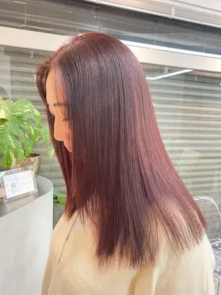 ロング カラー ボブ/透明感カラー/ 似合わせ🌿高田知那のヘアスタイル