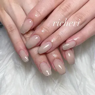 ミディアム ネイル richeri beautyのネイルデザイン