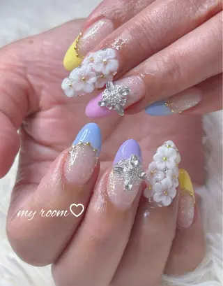 ネイル うるま市サロン Yuko Izawaのネイルデザイン