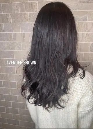 ロング カラー 渡辺 瑠美のヘアスタイル