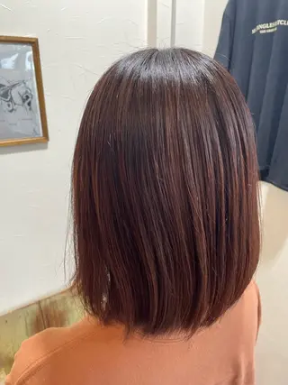 カラー 髪質改善/暖色カラー 海野黎茉のヘアスタイル