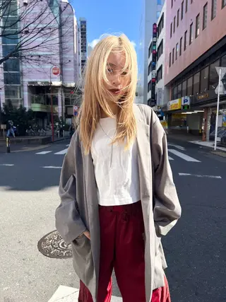 セミロング brick masayaのヘアスタイル