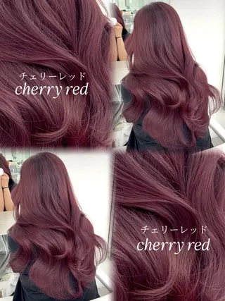 ロング カラー 韓国ヘア/レイヤー/ 顔まわり足立遥奈のヘアスタイル