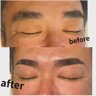 メンズ アイブロウ amber十日市🌕 MISAのマツエク・マツパデザイン