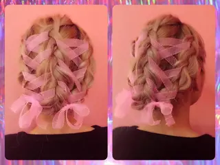 ミディアム セミロング ロング ヘアアレンジ ILu.所属・櫻井 愛弓のヘアスタイル