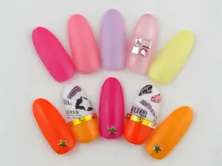 ネイル Beauty Salon Ace（ネイルサロン　エース）所属・池袋フィルイン Ace♡長さだしのネイルデザイン