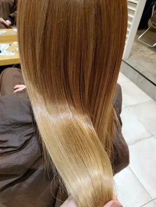 ロング カラー 曲がるレイヤーカット モテカラー/SYUNのヘアスタイル