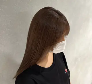 カラー YURA【髪質改善 /韓国レイヤー】のヘアスタイル