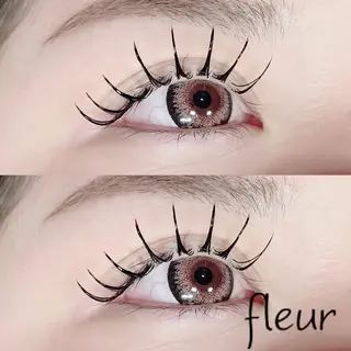 マツエク・マツパ アイラッシュサロンfleur🍀所属・🍀fleur🍀 束感/ワンホン/杉浦のマツエク・マツパデザイン