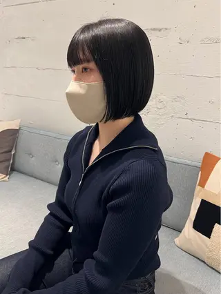 ショート 峯田 優花のヘアスタイル