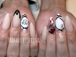 ロング カラー ネイル SUNNY BAE. SERINAのネイルデザイン