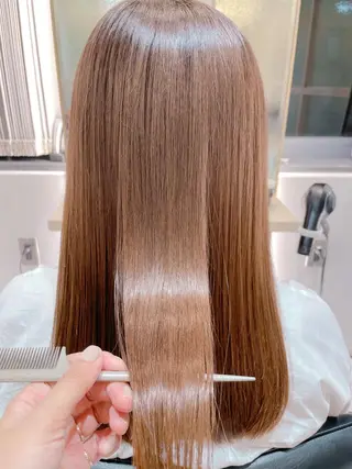 ロング コクブ アキヨのヘアスタイル