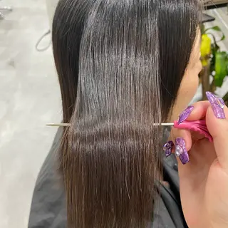 ミディアム Welring hair salon所属・Runa/大人 かわいいハイトーンのヘアスタイル