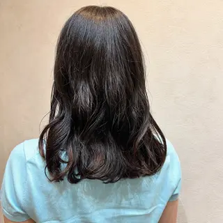 ミディアム 児玉 りなのヘアスタイル