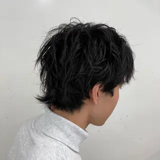 メンズ ハイトーン募集中 💜✝️荒川優輝のヘアスタイル