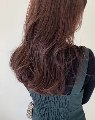 ロング カラー ヘアアレンジ 長野 恵のヘアスタイル