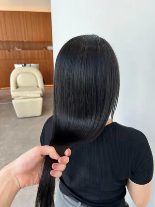 ミディアム カラー ✨髪質改善 縮毛矯正 艶髪 立川 コウキ✨のヘアスタイル