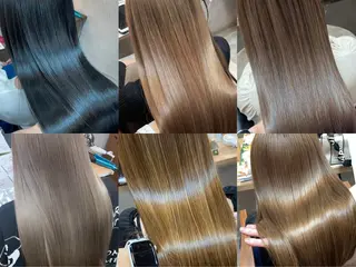 セミロング RIENS♡xrea 山本優舞のヘアスタイル