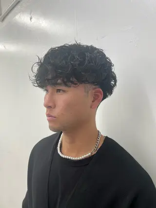 メンズ 柏メンズパーマ特化 蛯谷 晃裕のヘアスタイル