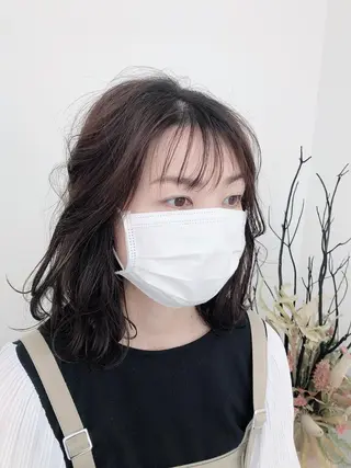 ミディアム hairsalon fawn☺︎ヘアーサロンホウン所属・hair salon FAWN🦌のヘアスタイル