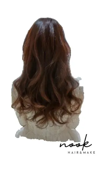 ヘアアレンジ hair&make nookのヘアスタイル