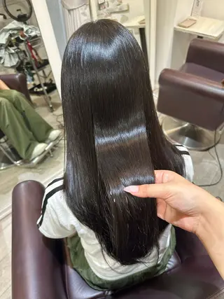 ロング tiravento 南船場店所属・nana 韓国スタイル🇰🇷のヘアスタイル