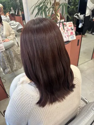 ミディアム カラー ほらぐち るいのヘアスタイル