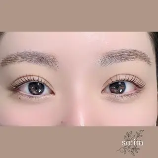 マツエク・マツパ so:im所属・so:im sonの眉毛・アイブロウイメージ