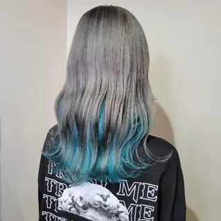 ロング 🇰🇷透明感×ハイ トーン🌟tomoのヘアスタイル