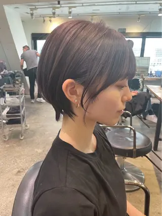 ショート 韓国風 レイヤー/seiyaのヘアスタイル