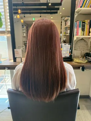 ロング 木場 麗咲のヘアスタイル