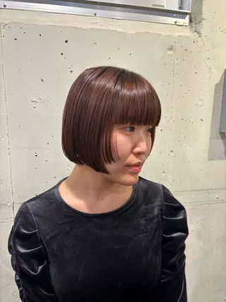 ショート 🧃吉祥寺/ボブ レイヤー/カサイ🧃のヘアスタイル