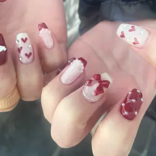 ネイル Nail ヌシん家 AKANEのネイルデザイン